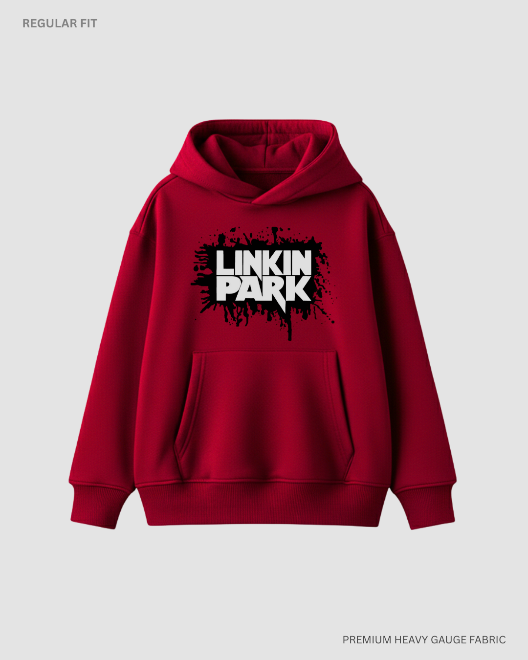 Linkin Park Unisex Winter Hoodies Red