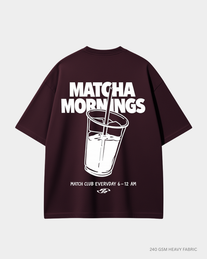 Morning Matcha Unisex Oversized T-Shirt | Antherr Originals