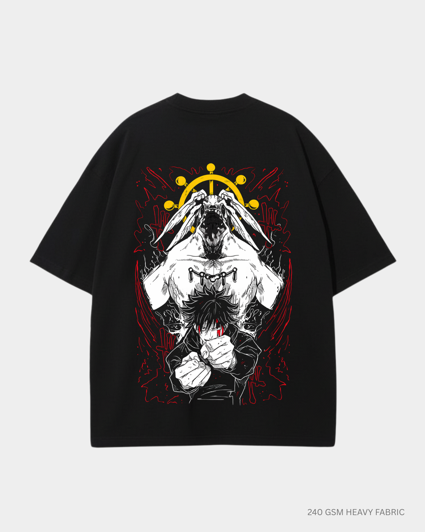 Megumi Mahoraga JJK Unisex Oversized T-Shirt | Antherr Core