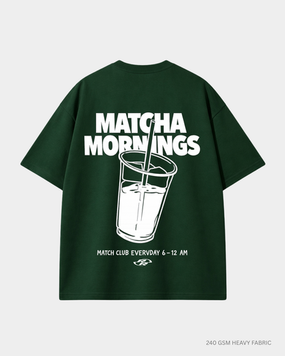 Morning Matcha Unisex Oversized T-Shirt | Antherr Originals