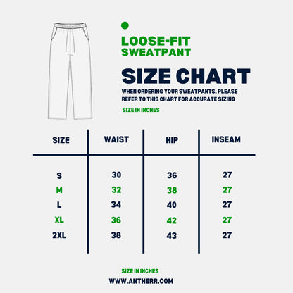 Black Unisex Everyday Sweatpants