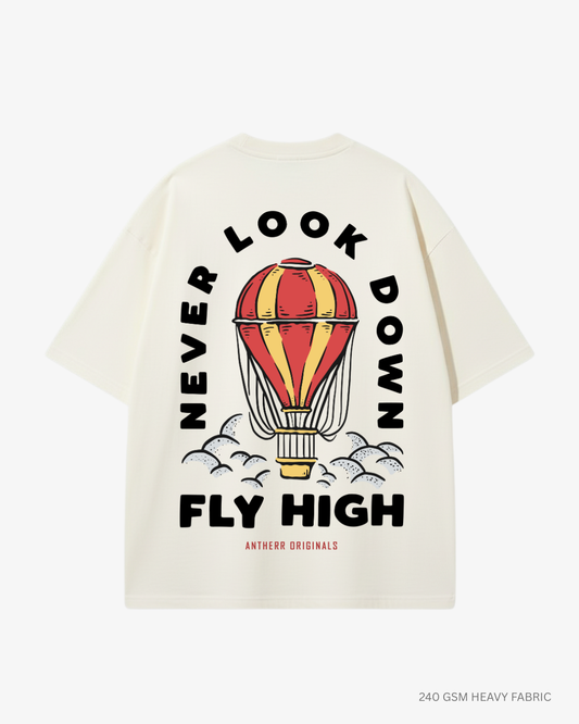 Fly High: Unisex Oversized T-Shirts