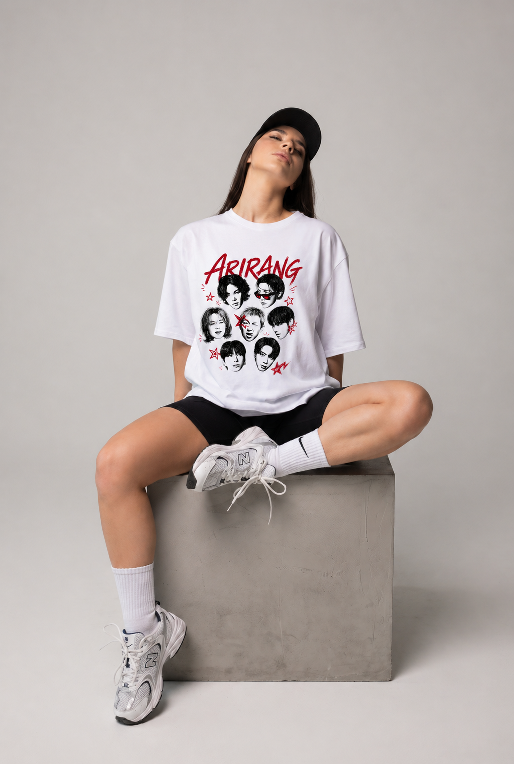 Arirang Squad Unisex Oversized T-Shirt | Antherr Core – ANTHERR