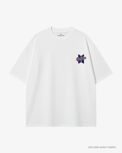 Bangtan Varsity Blue Edition Unisex Oversized T-Shirt | Antherr Core