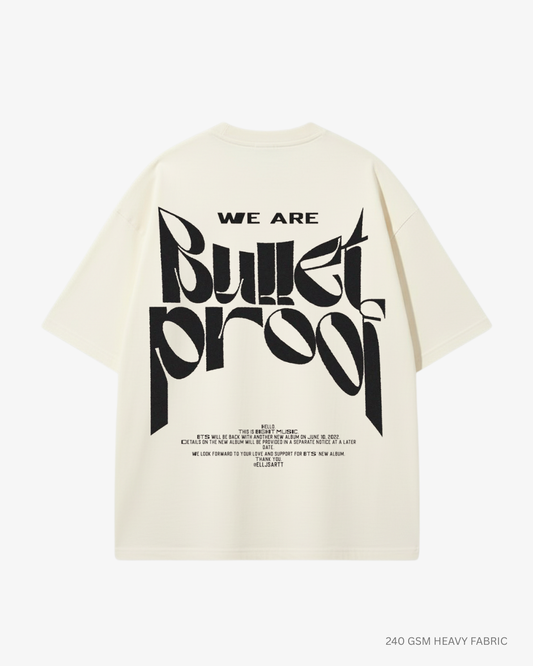 Bulletproof BTS oversized tshirt India
