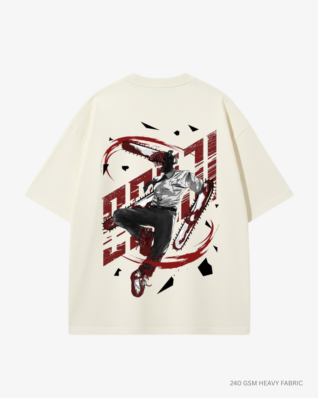 Chainsaw Man oversized tshirt India
