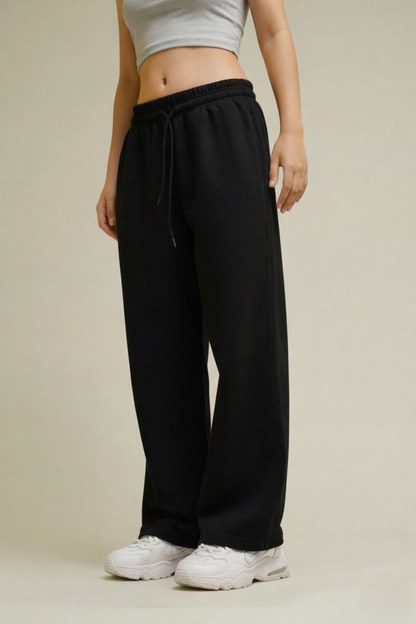 Black Unisex Everyday Sweatpants