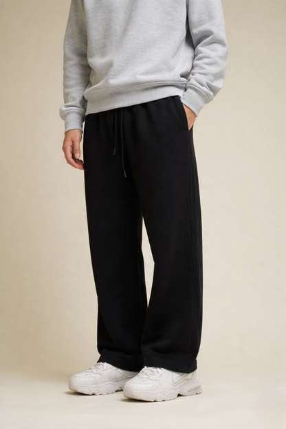 Black Unisex Everyday Sweatpants
