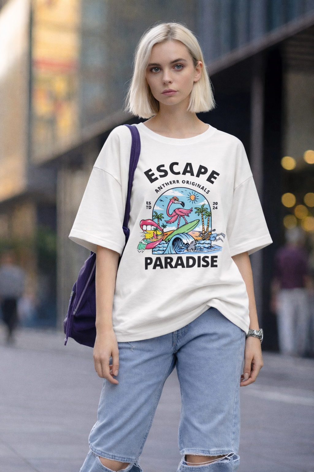 Escape: Oversized T-Shirts| Antherr Originals
