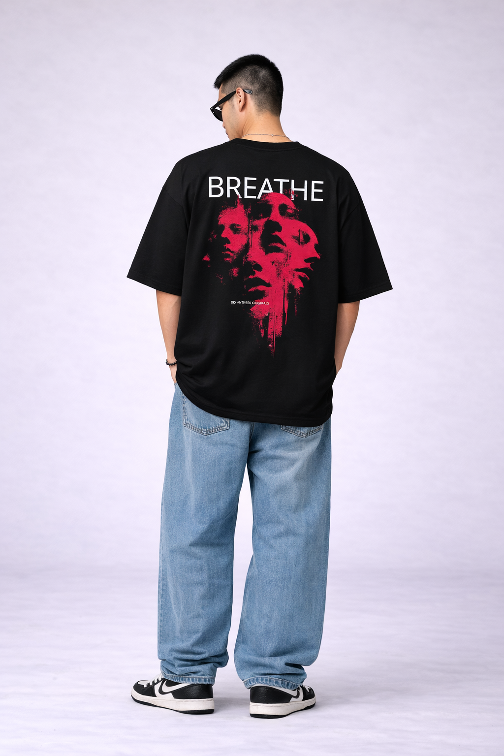 Breathe Oversized T-Shirt for Men & Women | Antherr Originals