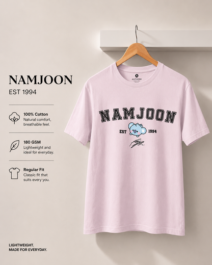 BTS Crew Unisex Regular Fit T-Shirts Namjoon