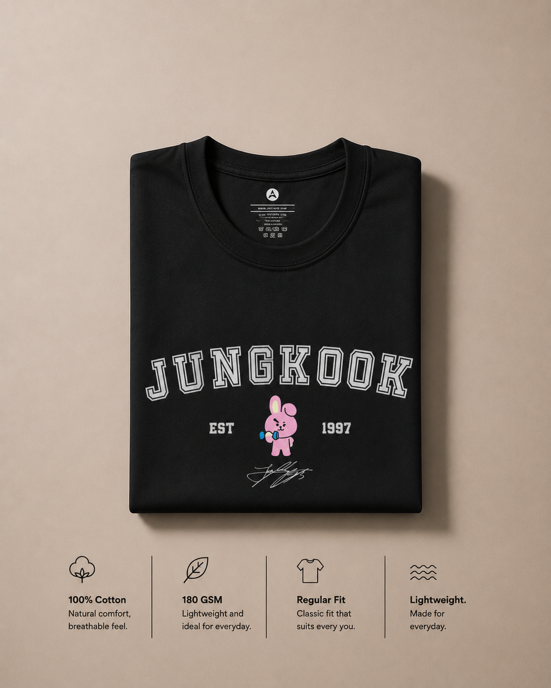 BTS Crew Unisex Regular Fit T-Shirts