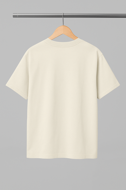 Basic Oversized T-shirt for Women: Off-White