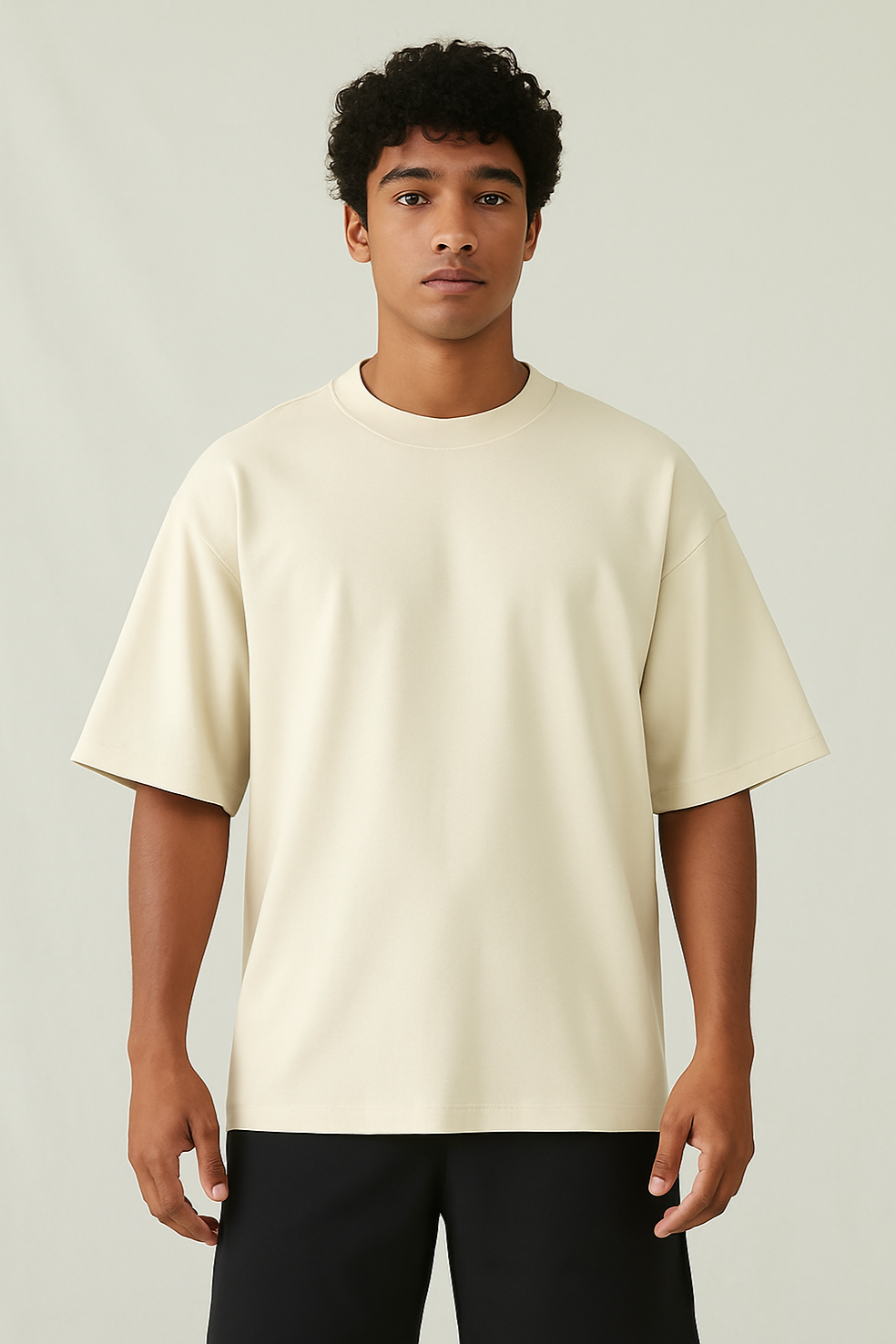 Basic Oversized T-shirt for Men: Off-White OFF-WHITE Cotton 240 GSM