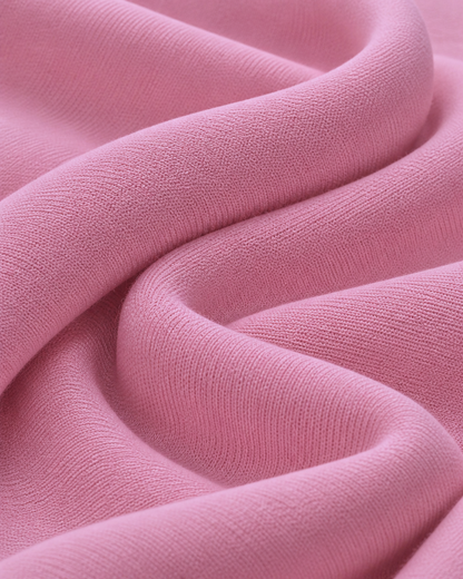 Basic Flamingo Oversized T-Shirt | French Terry Cotton