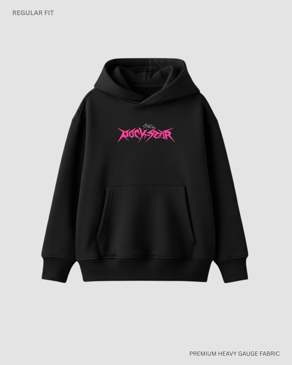 Rockstar Straykids- Winter Hoodie BLACK