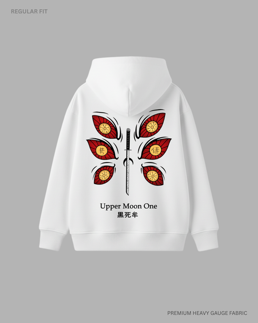 Upper Moon One Kokushibo Anime Unisex Winter Hoodies