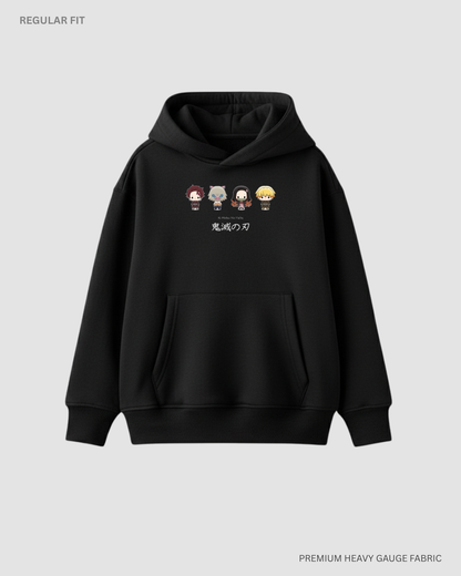 Demon Days: Demon Squad Anime Unisex Winter Hoodies