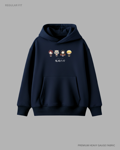 Demon Days: Demon Squad Anime Unisex Winter Hoodies