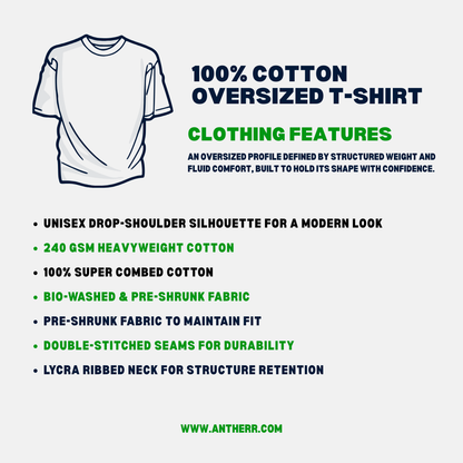 Cotton Oversized T-shirt Features