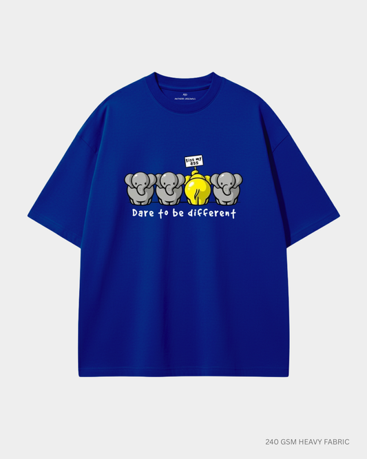 Dare to be different oversized tshirt India