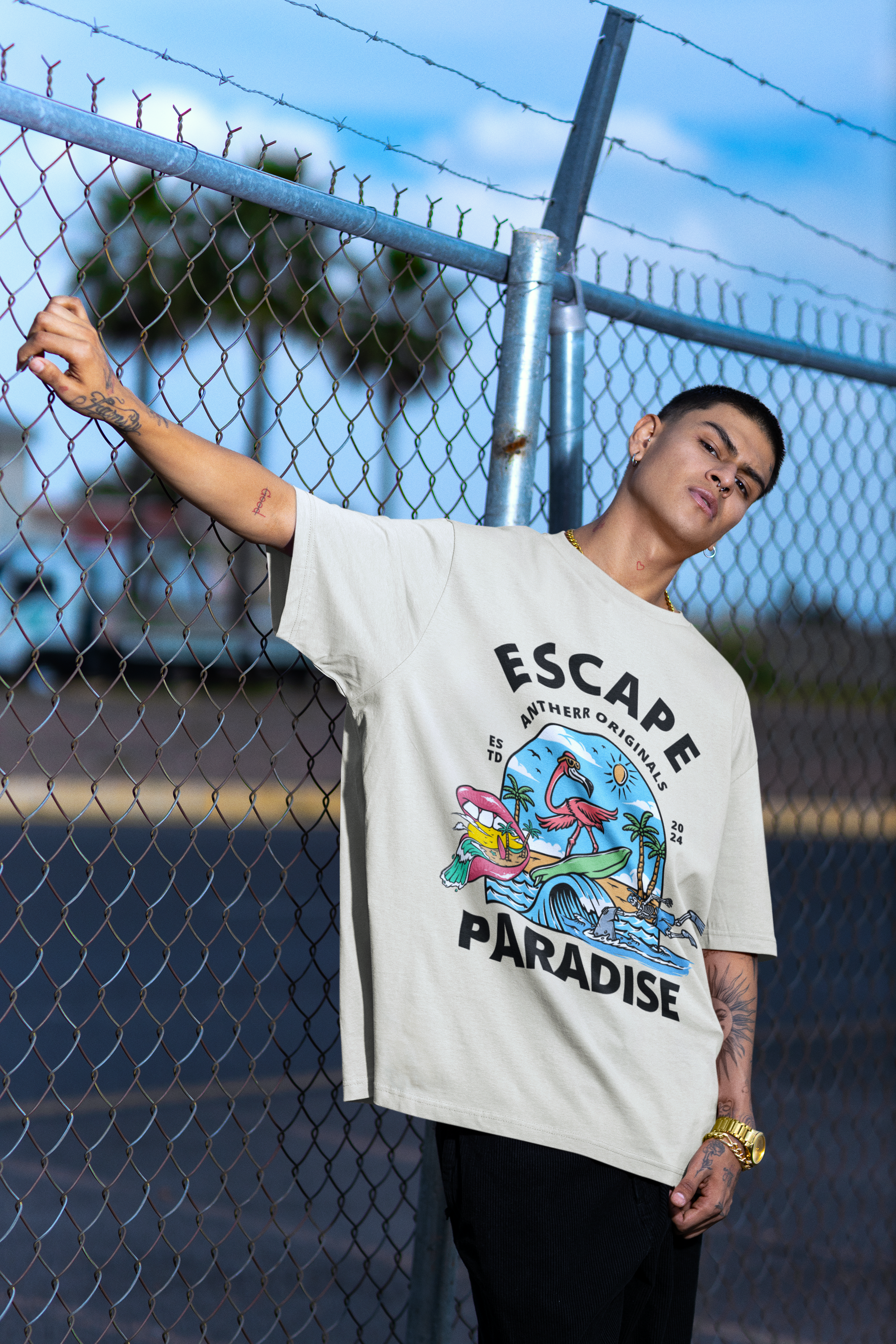 Escape: Oversized T-Shirts| Antherr Originals