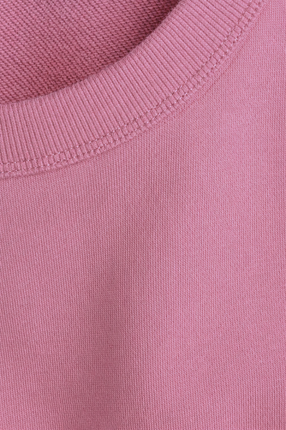 Basic Flamingo Oversized T-Shirt | French Terry Cotton
