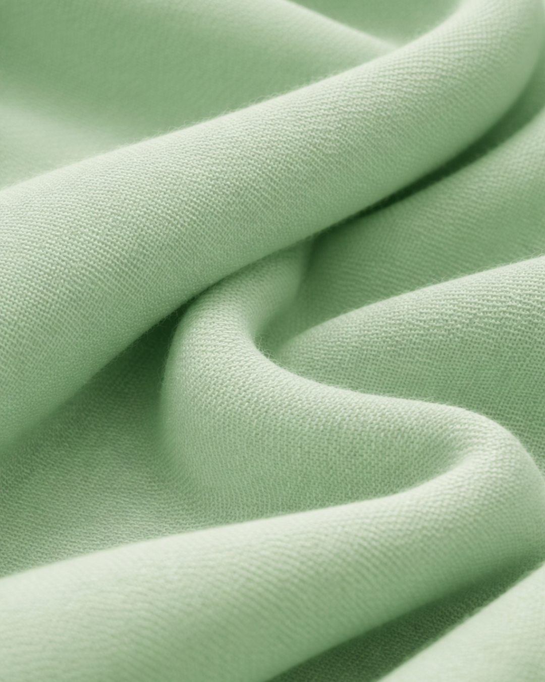 Basic Jade Green Oversized T-Shirt | French Terry Cotton