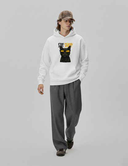 Stay Sharp Aesthetic Winter Hoodies