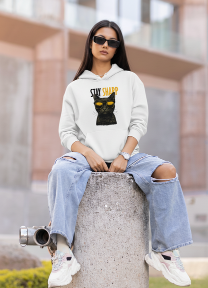 Stay Sharp Aesthetic Winter Hoodies