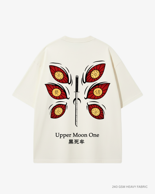Kokushibo Upper Moon One Oversized Anime T-Shirt