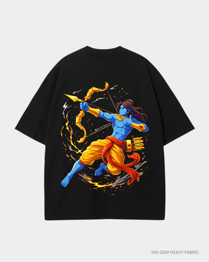 Lord Rama Unisex Oversized T-Shirt | Antherr Originals