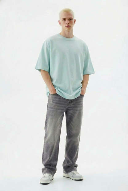 Basic Royal Blue Unisex Oversized T-shirt