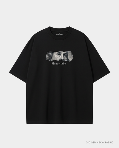 Money Talks oversized tshirt India
