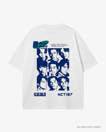 NCT 127 oversized tshirt India K-Pop streetwear

