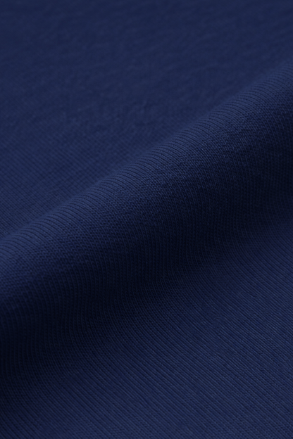 Basic Navy Blue Unisex Oversized T-Shirt | Antherr Originals