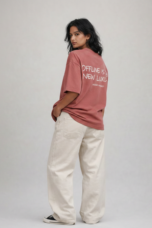 Offline Is The New Luxury Unisex Oversized T-Shirt | Antherr Originals