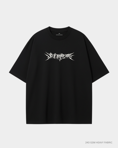 Om Han Hanumate Namah Unisex Oversized T-Shirt | Antherr Originals