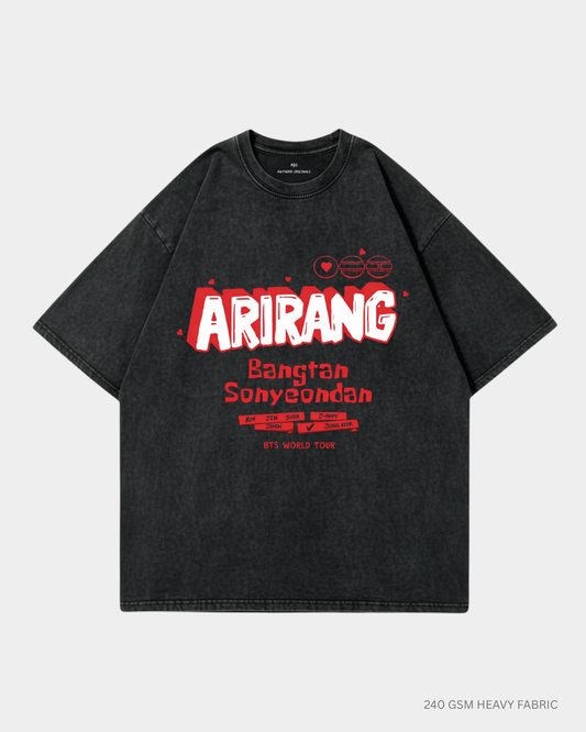 Arirang Bangtan Sonyeondan Unisex Oversized T-Shirt | Antherr Core