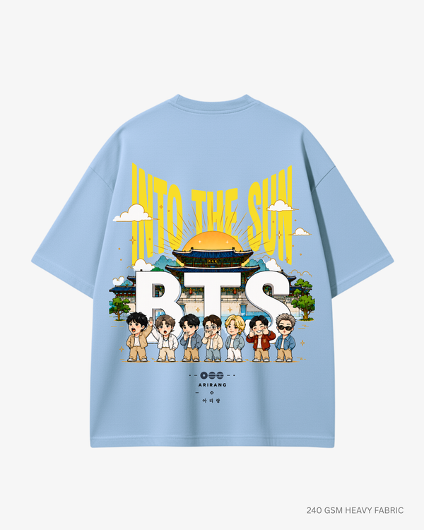 Into The Sun BTS Arirang Unisex Oversized T-Shirt | Antherr Core