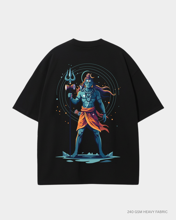 Lord Shiva Unisex Oversized T-Shirt | Antherr Originals