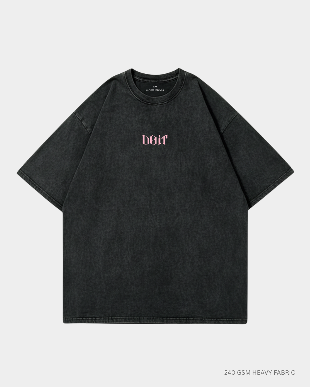 Straykids Do It Acid Wash Oversized T-Shirt India | Antherr Core