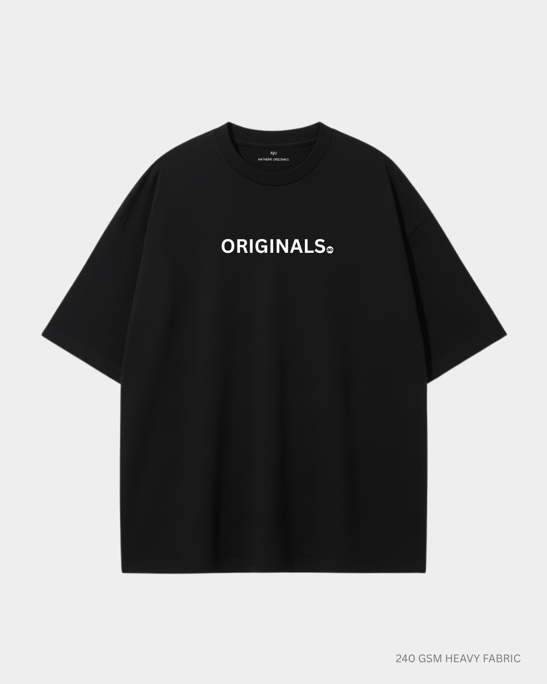antherr comfortzone streetwear oversized t-shirt back