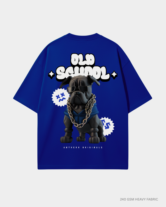 antherr old school oversized t-shirt 240 gsm india