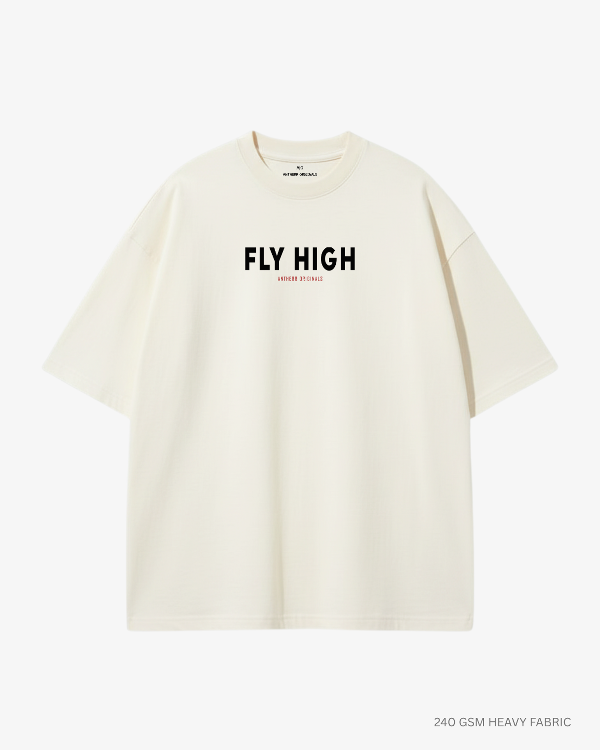 Fly High Oversized T-Shirt for Men & Women | Antherr Originals