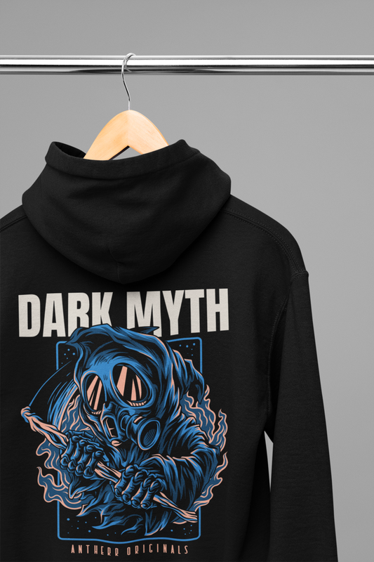 Dark Myth: Antherr Originals Aesthetic - Winter Hoodies BLACK