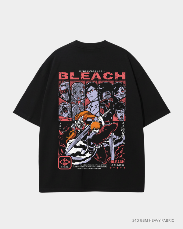 Bleach Thousand-Year Blood War Unisex Oversized T-Shirt | Antherr Core