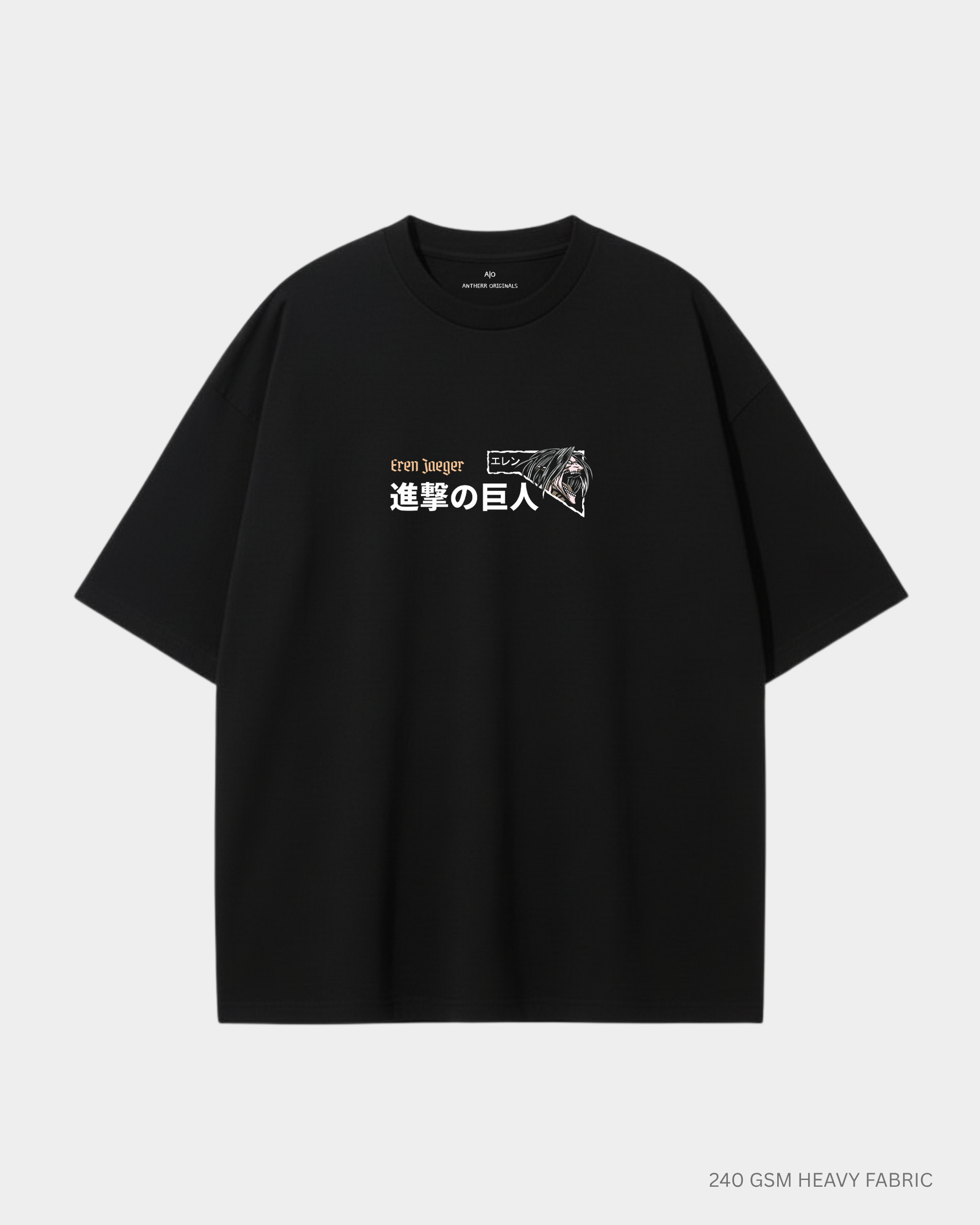 Eren Titan Rage Unisex Oversized T-Shirt | Antherr Core