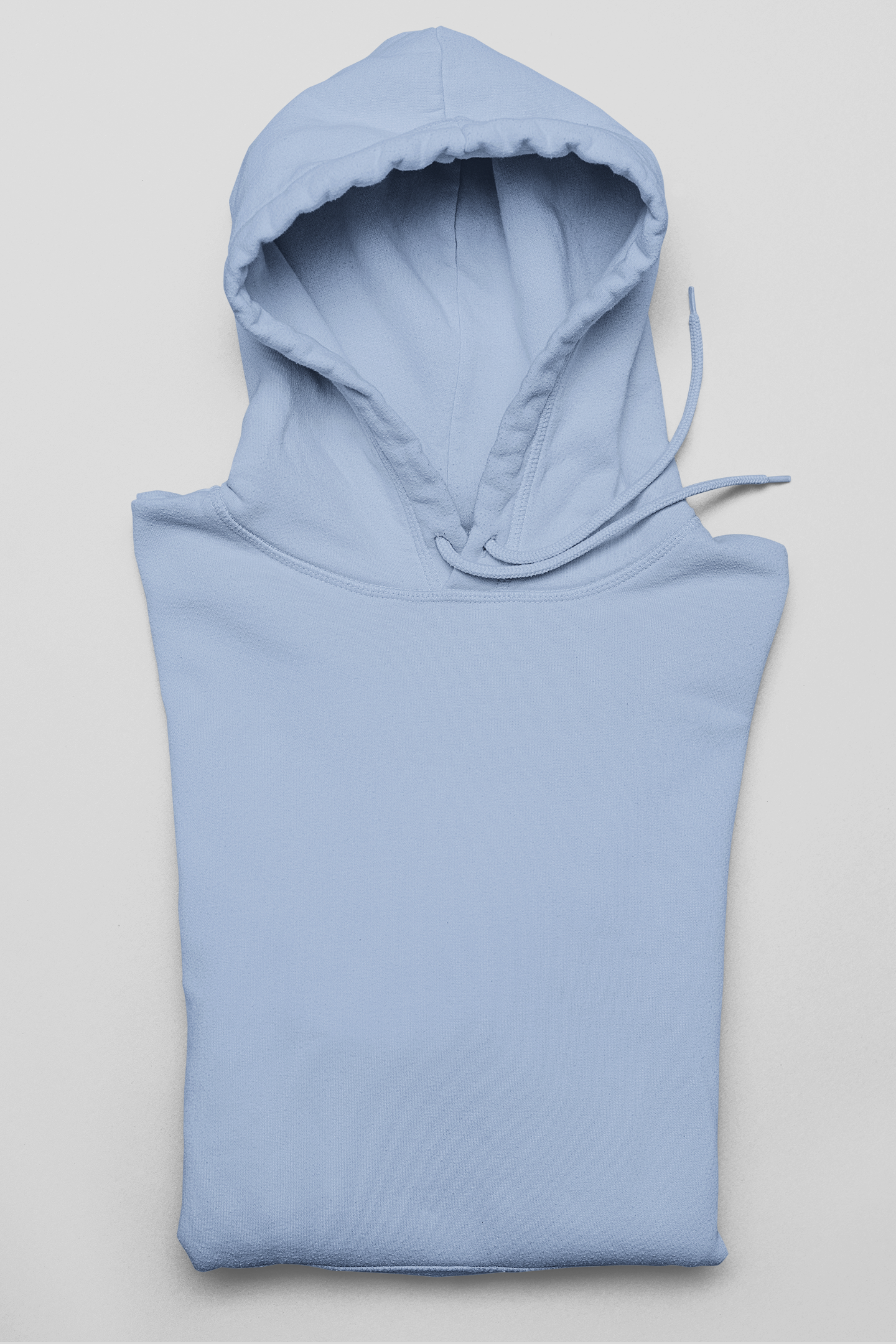 Basic Snow Blue Winter Unisex Hoodies