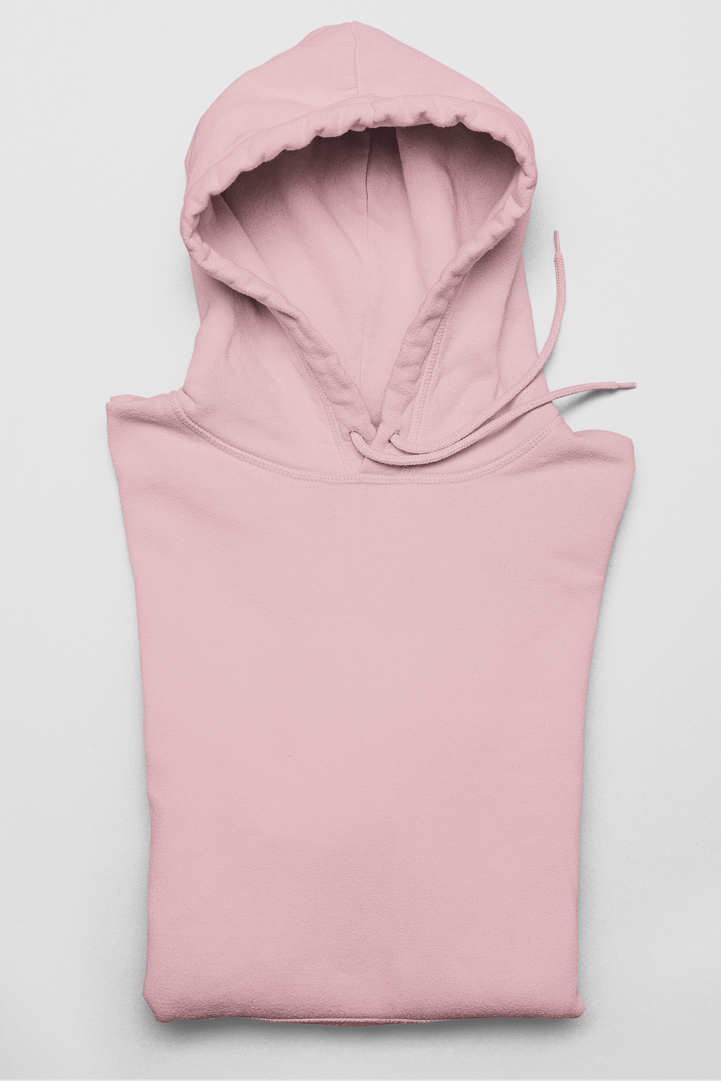 Basic Light Baby Pink Unisex Winter Hoodies